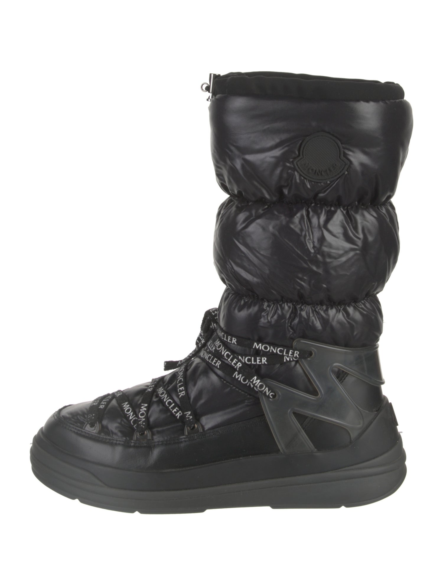 Moncler Nylon Combat Boots