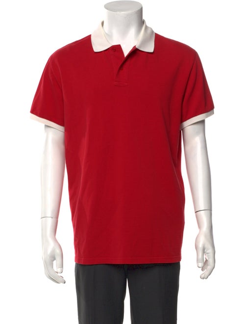 Moncler Collar Short Sleeve Polo Shirt