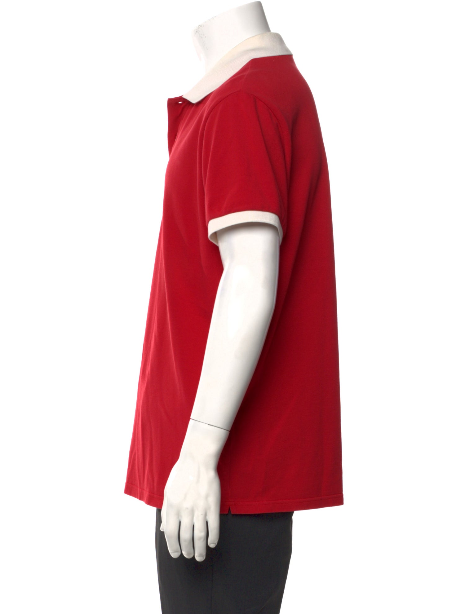 Moncler Collar Short Sleeve Polo Shirt