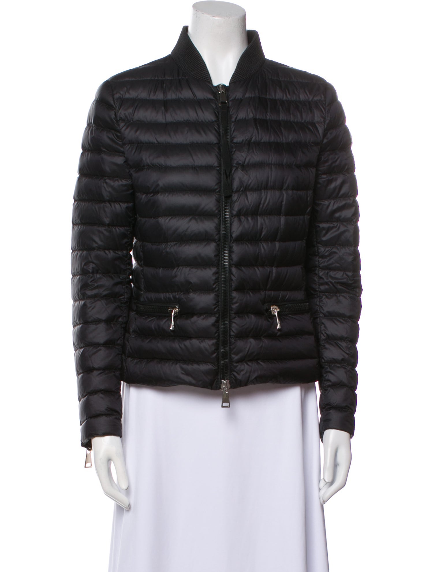 Moncler Striped Down Jacket