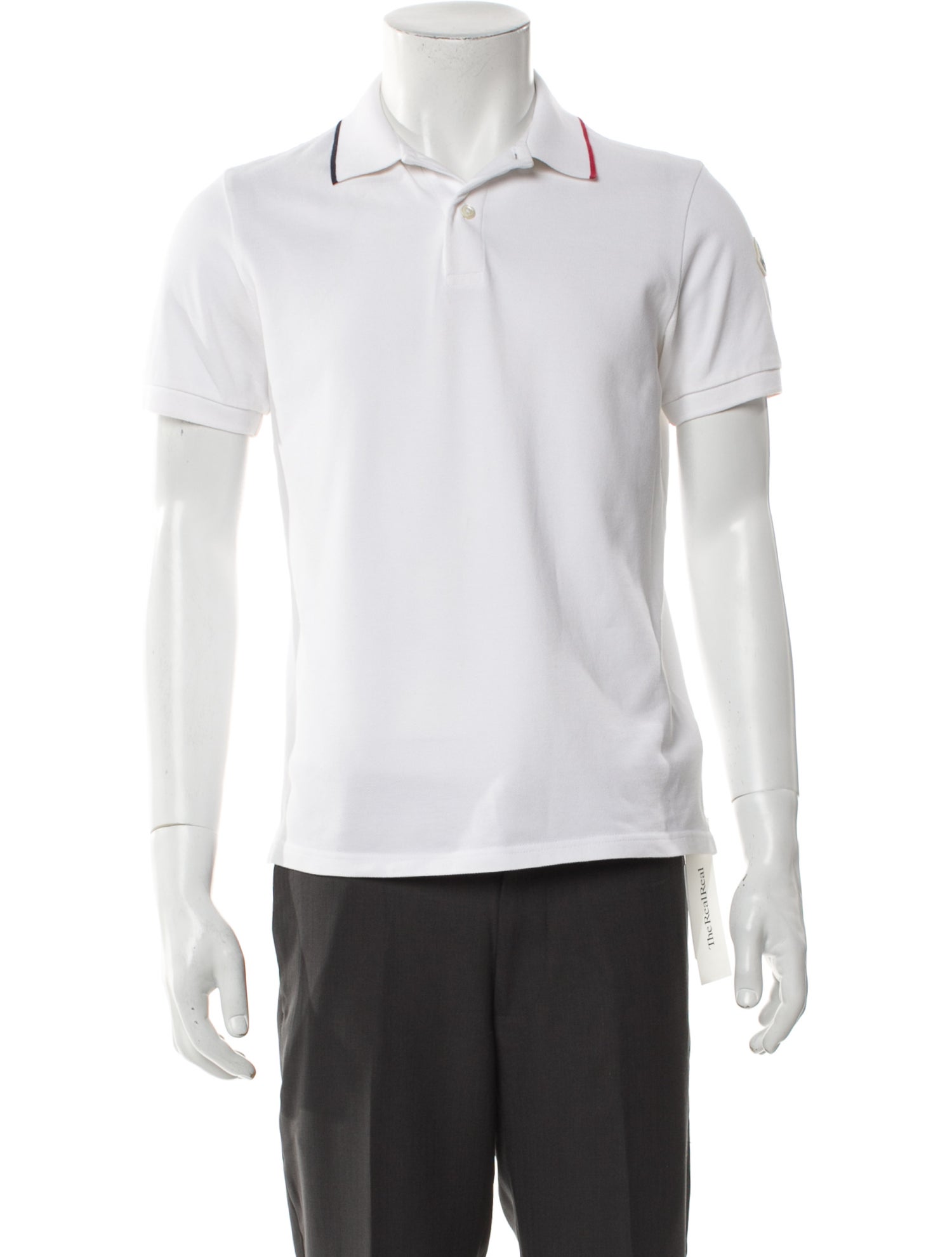 Moncler Collar Short Sleeve Polo Shirt