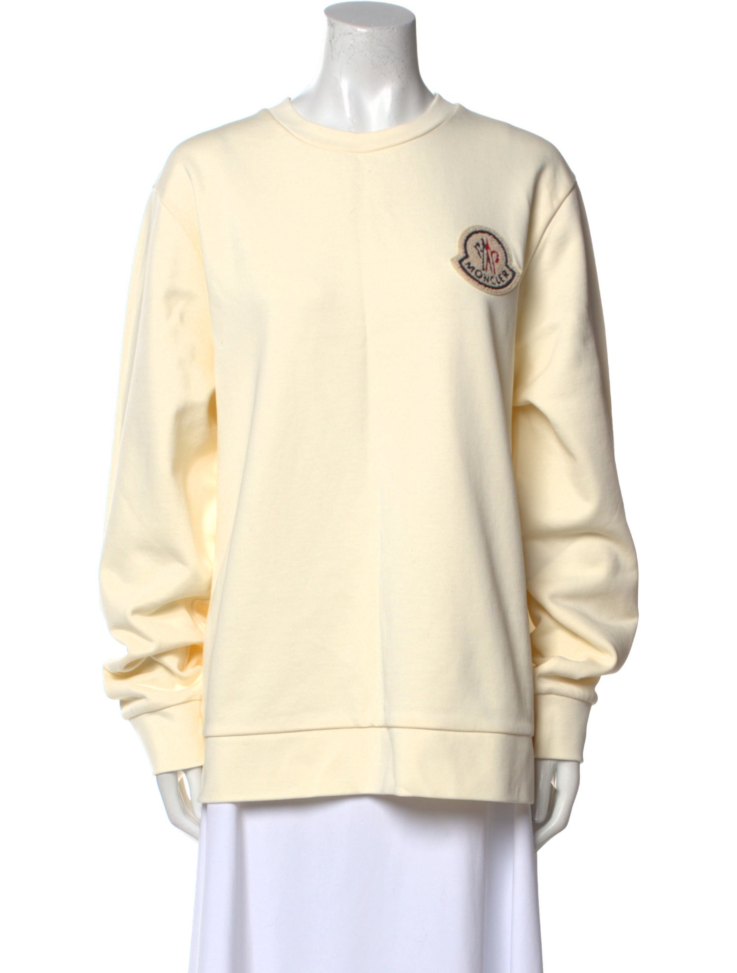 Moncler Crew Neck Long Sleeve Sweatshirt