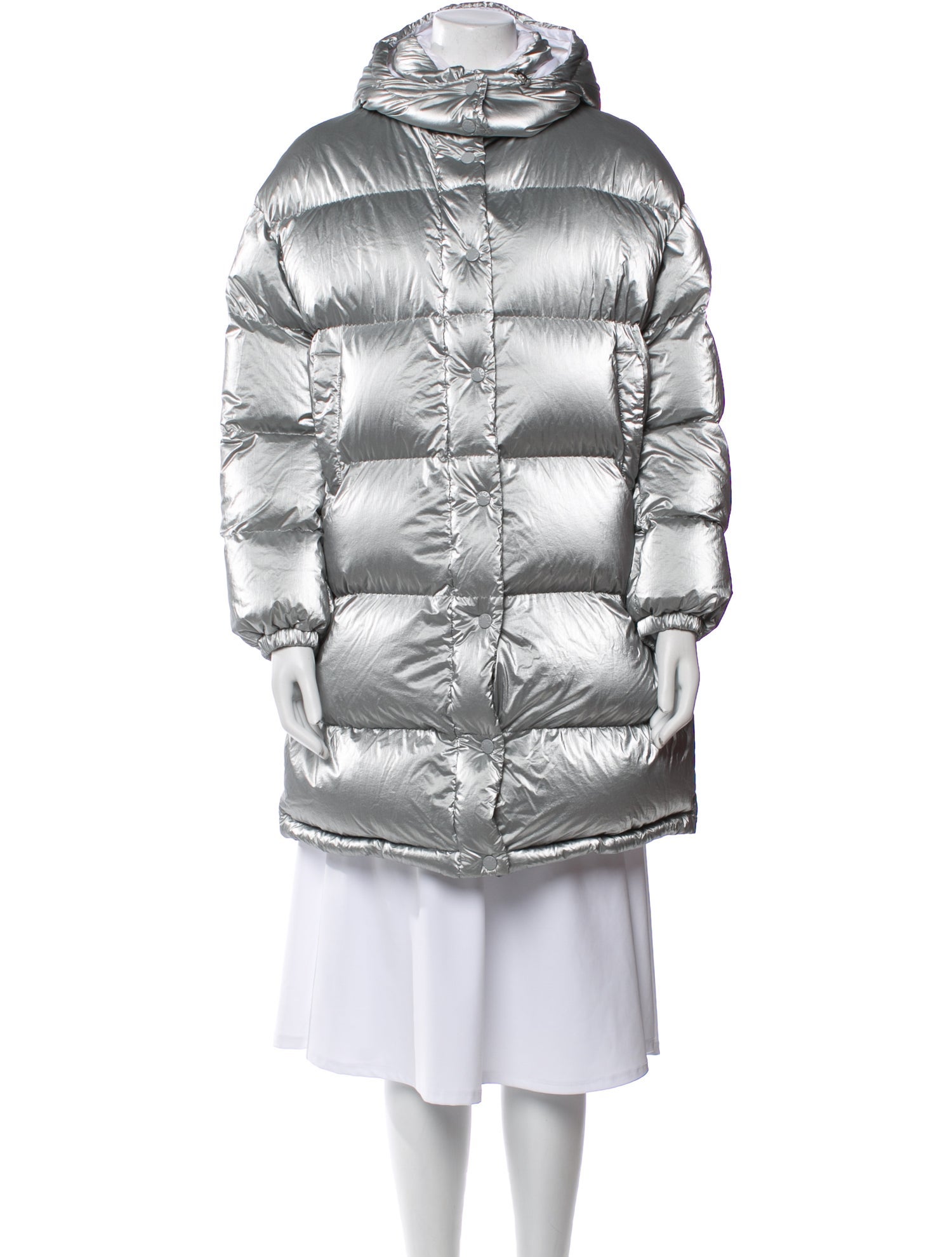 Moncler Nylon Down Coat