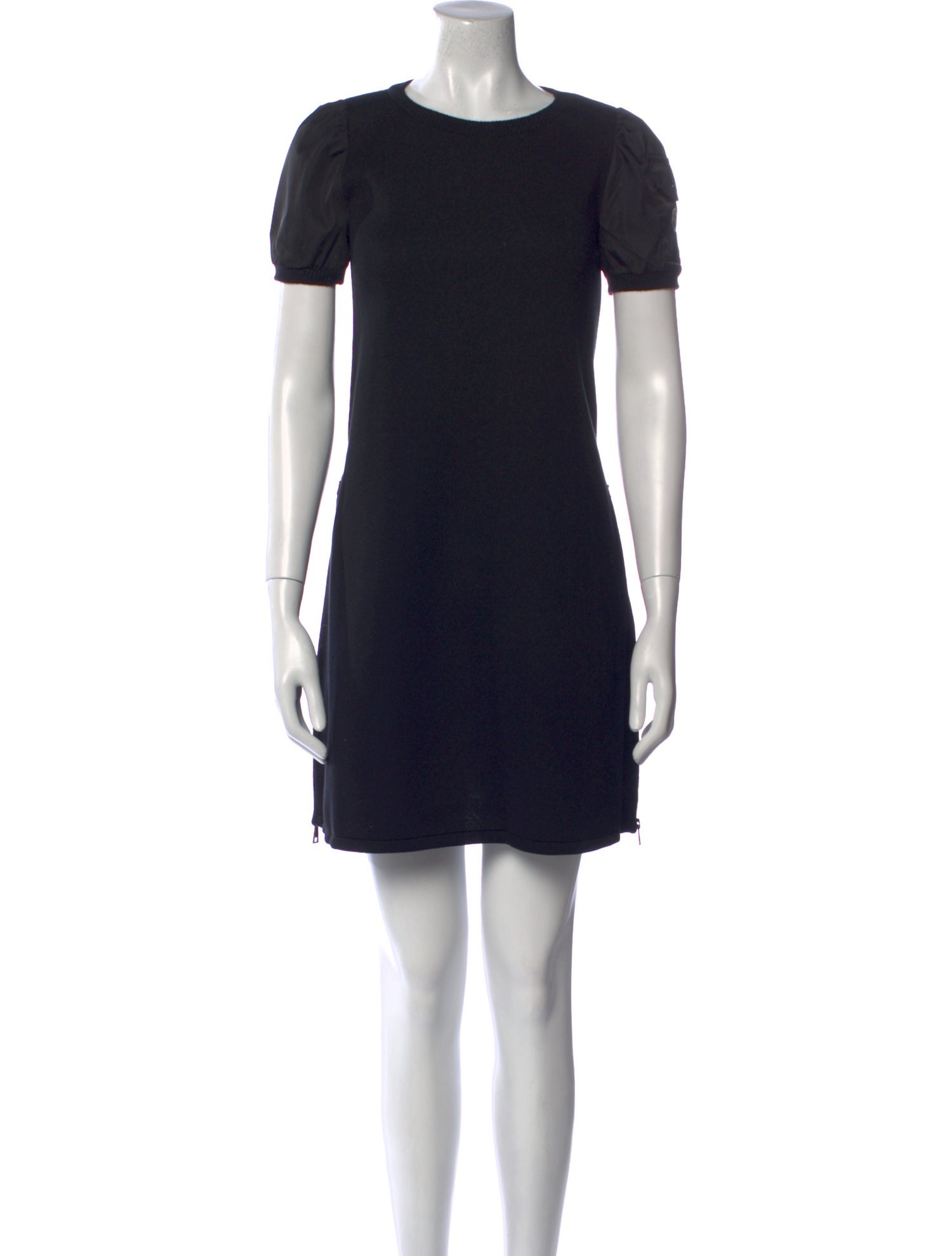 Moncler Crew Neck Mini Dress