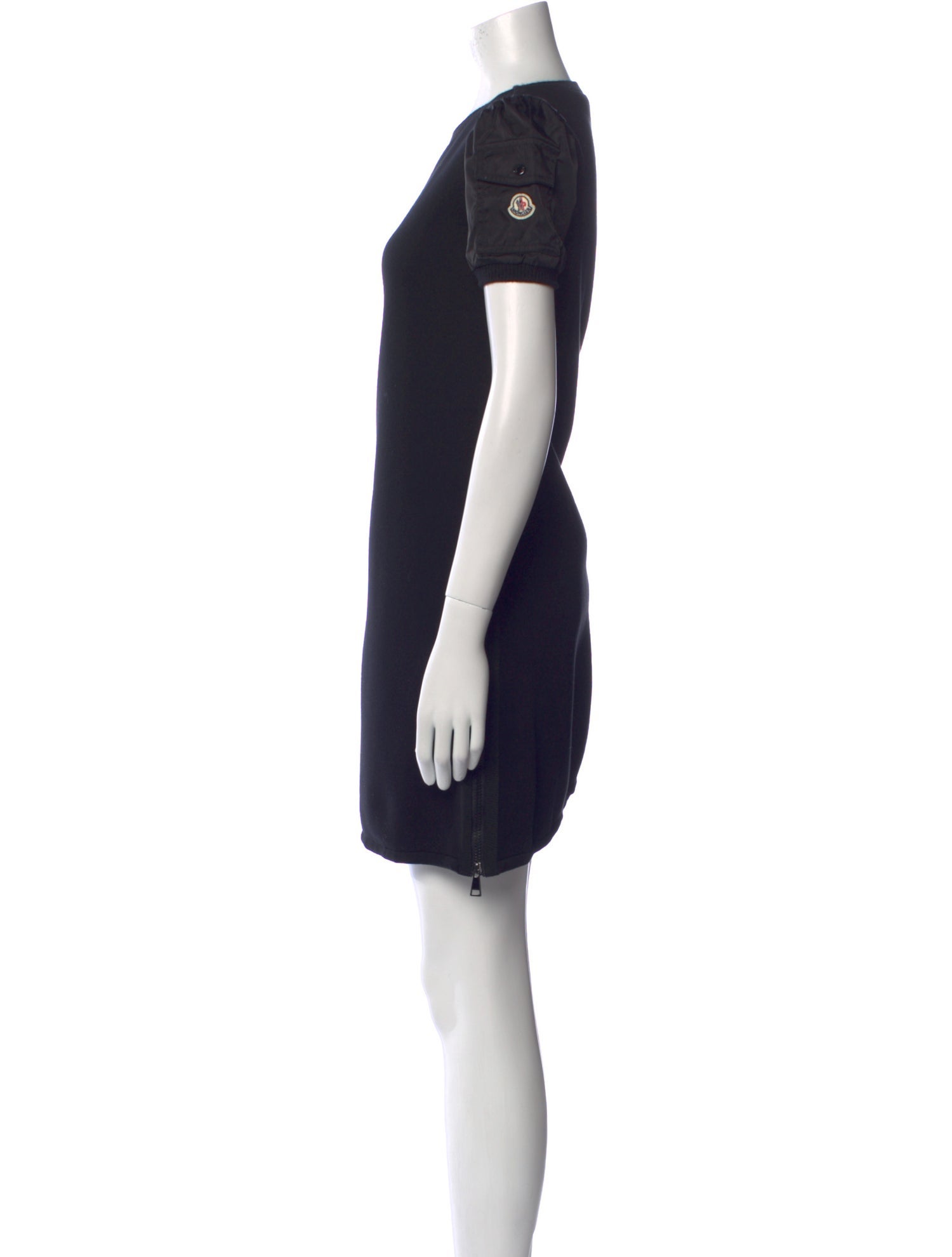 Moncler Crew Neck Mini Dress