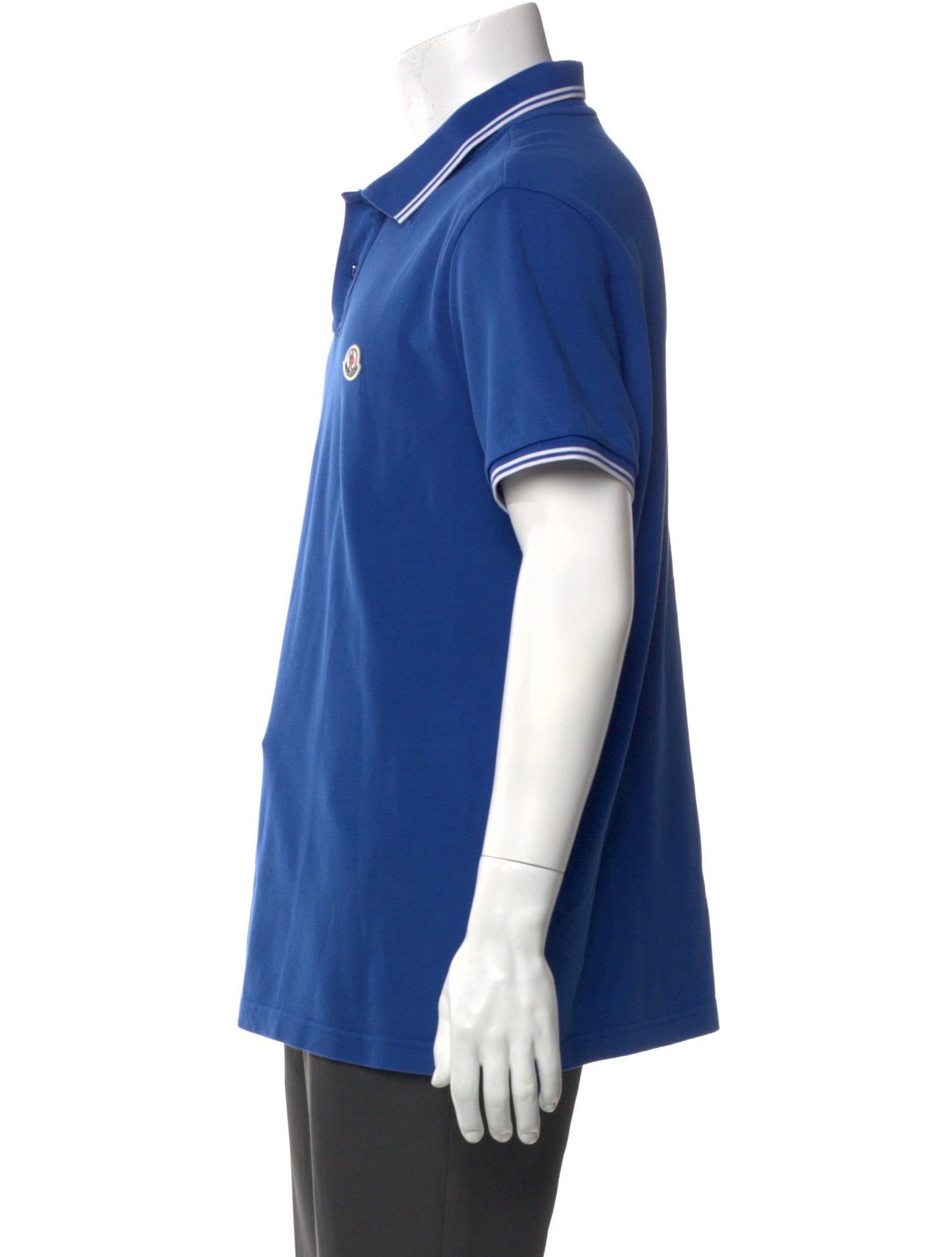 Moncler Signature Logo Collar Polo Shirt