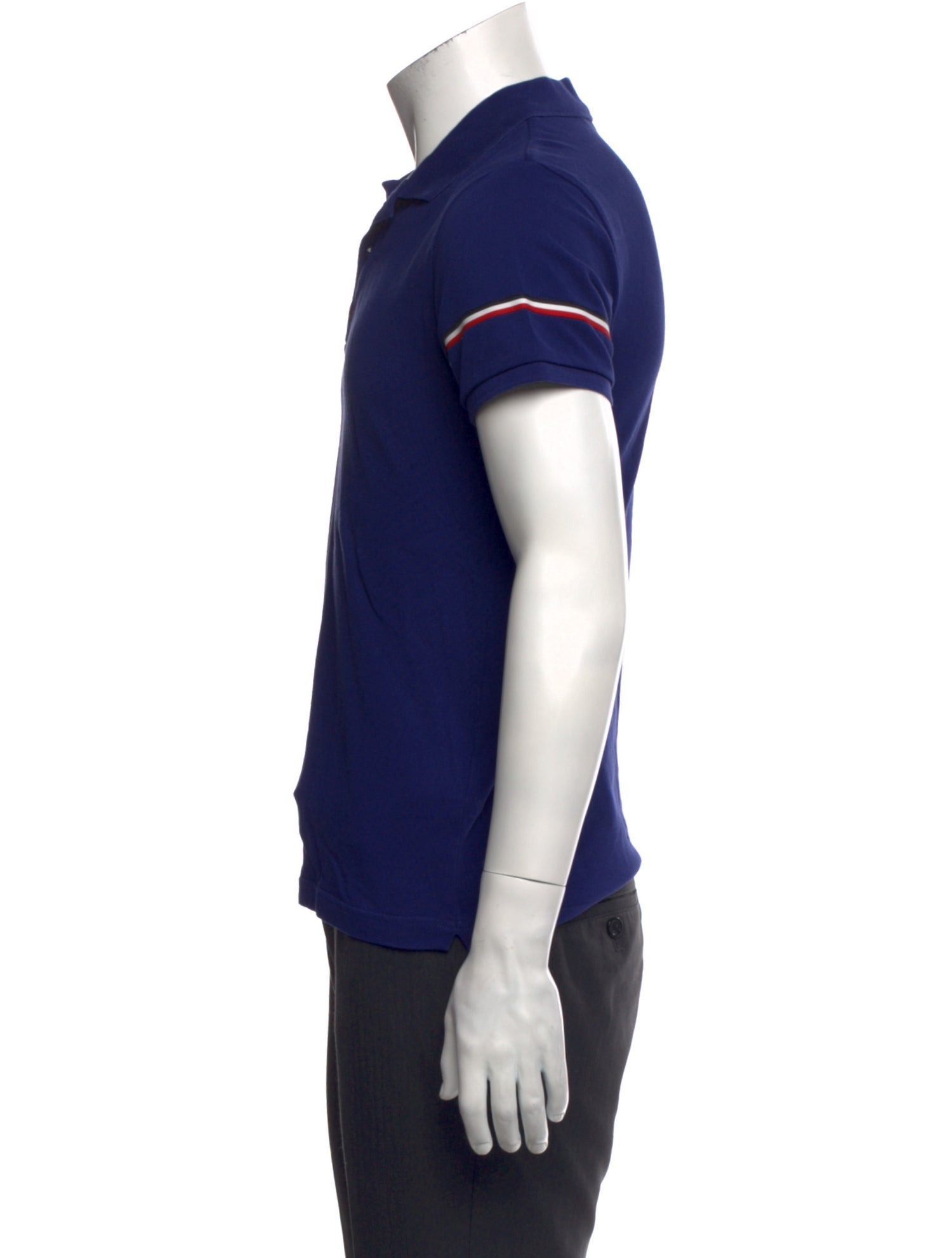 Moncler Collar Short Sleeve Polo Shirt