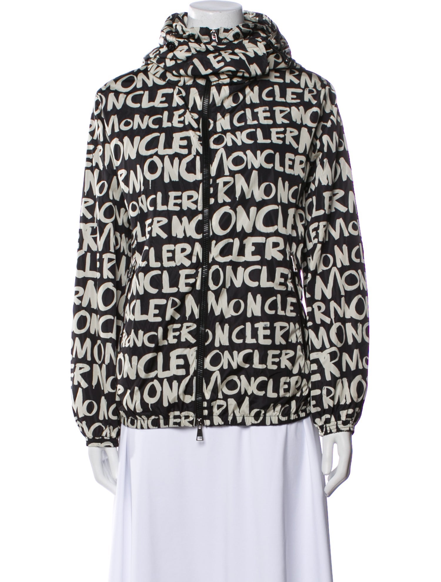 Moncler Nylon Printed Evening Jacket