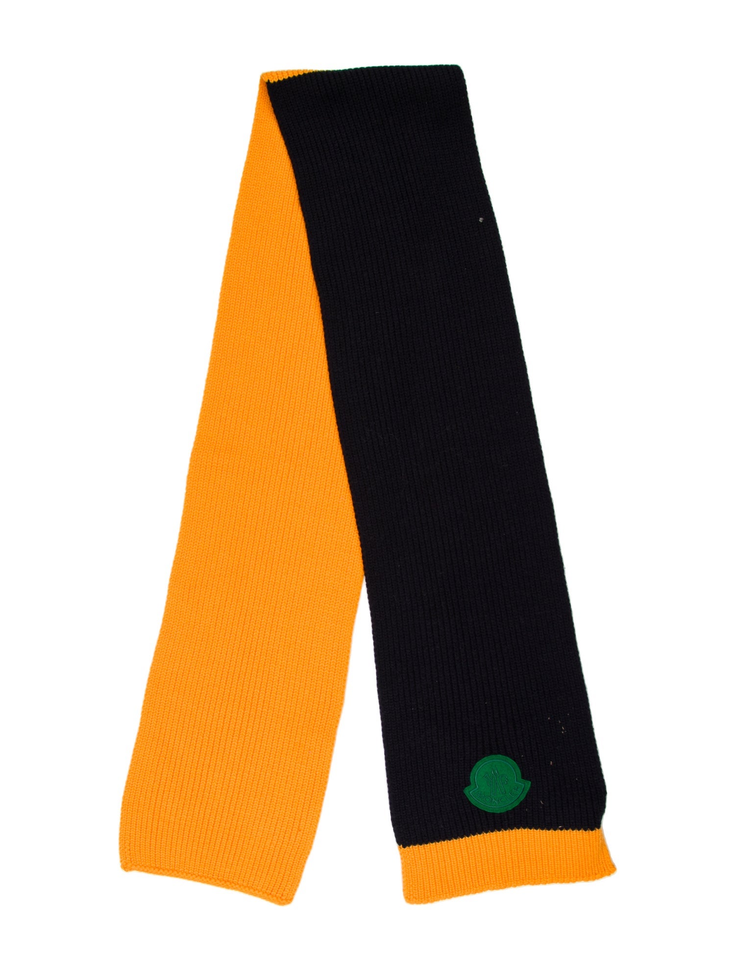 Moncler Colorblock Pattern Scarf w/ Tags