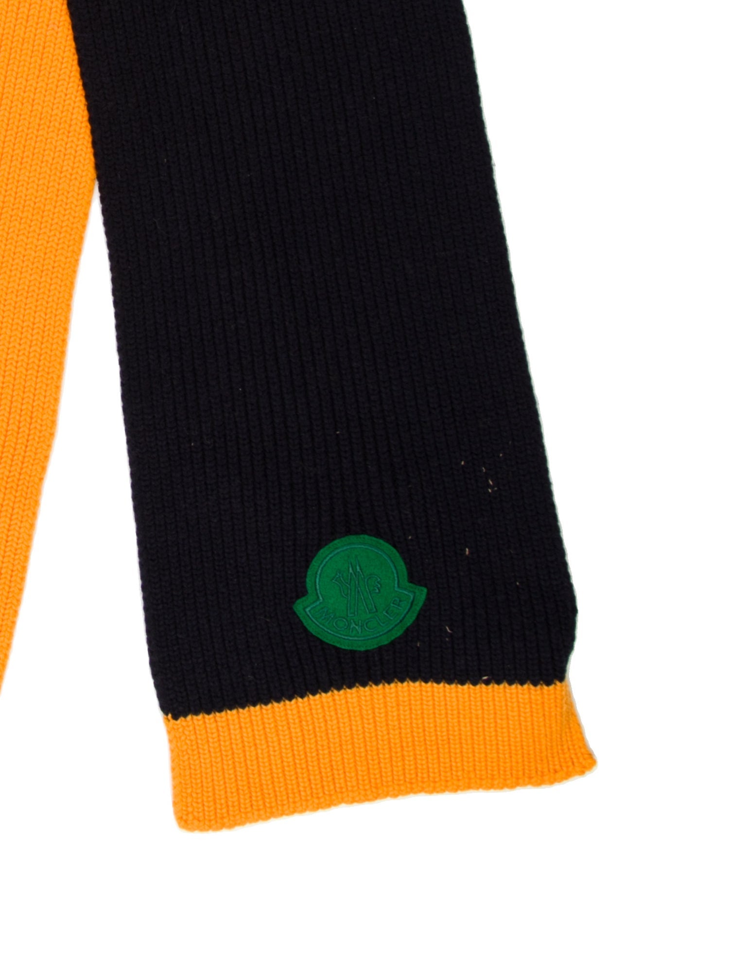 Moncler Colorblock Pattern Scarf w/ Tags