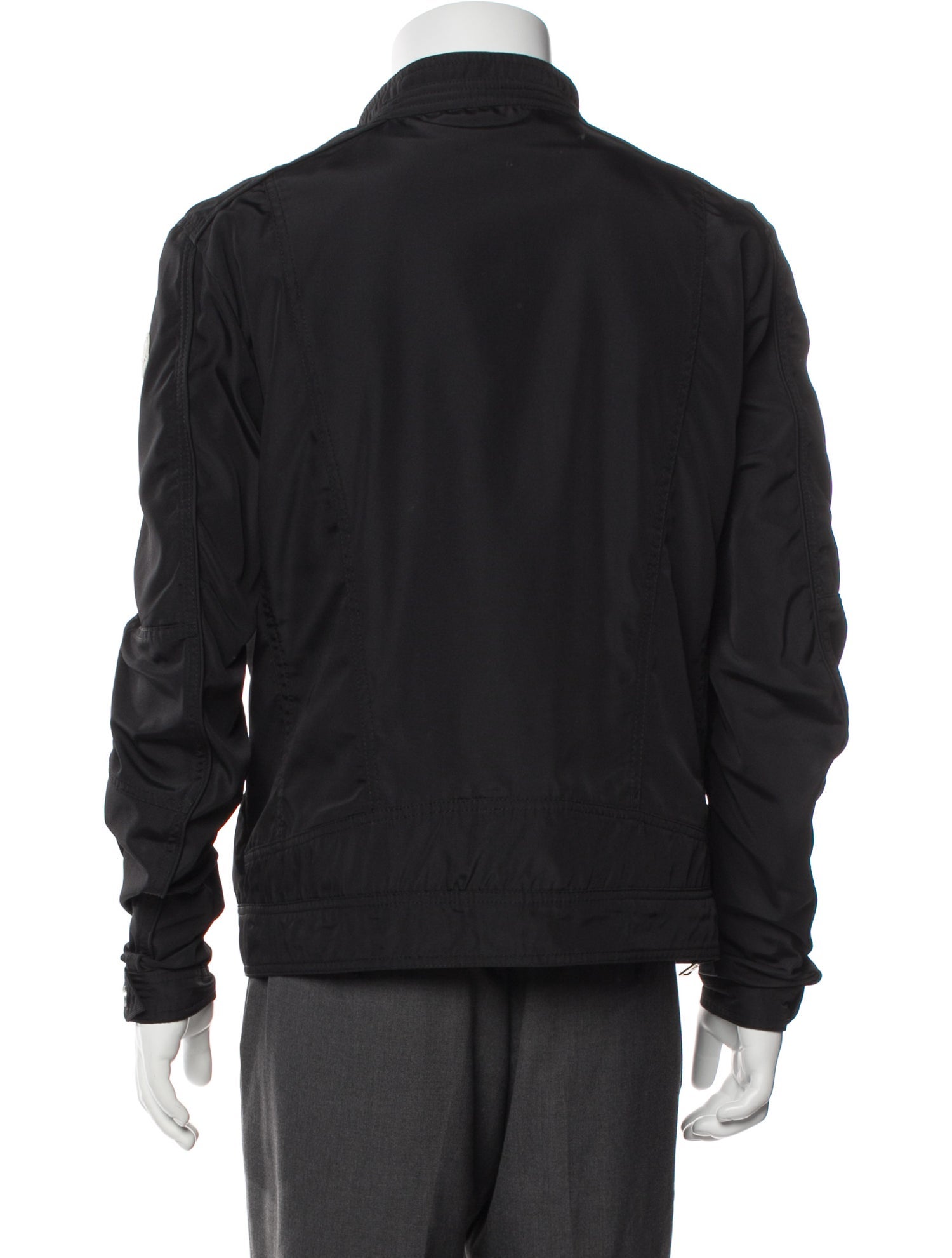 Graphic Print Windbreaker