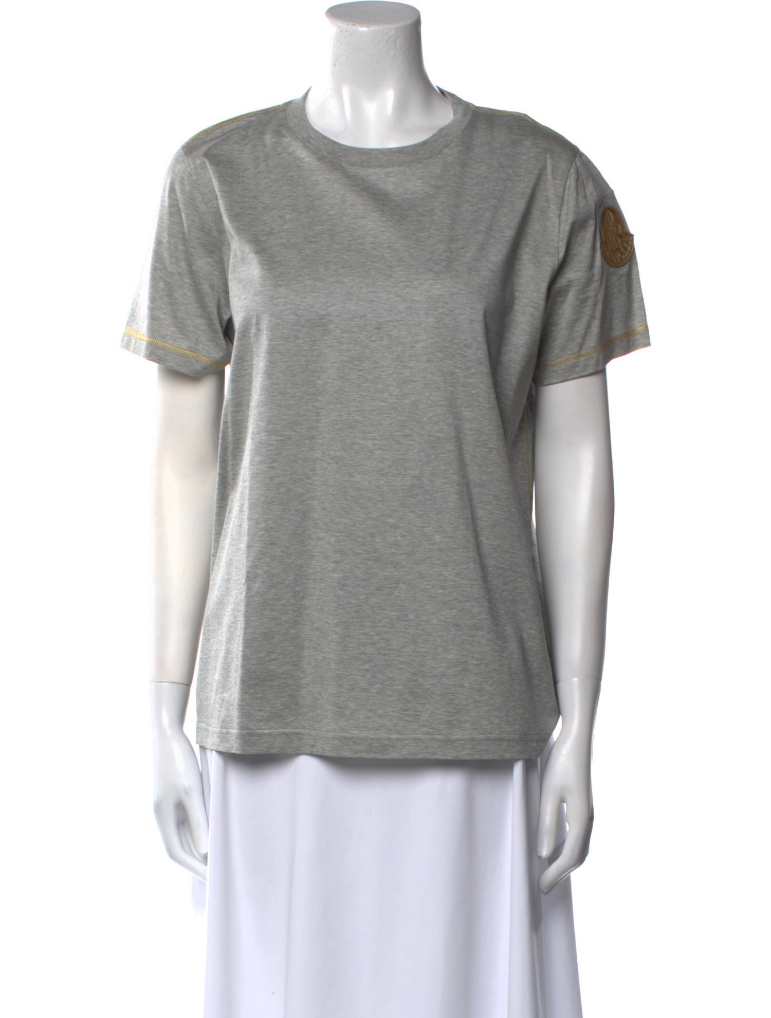 Moncler Scoop Neck Short Sleeve T-Shirt w/ Tags