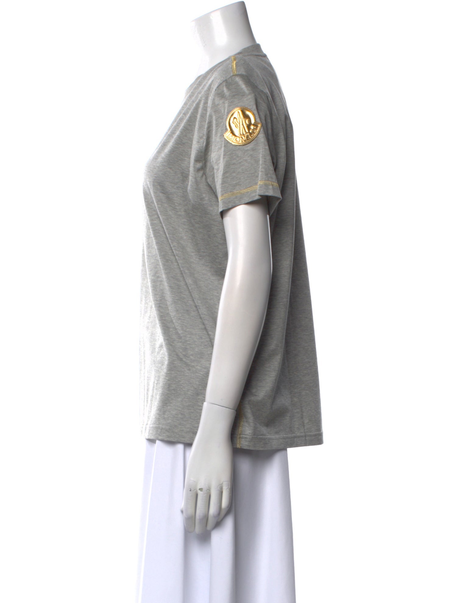Moncler Scoop Neck Short Sleeve T-Shirt w/ Tags