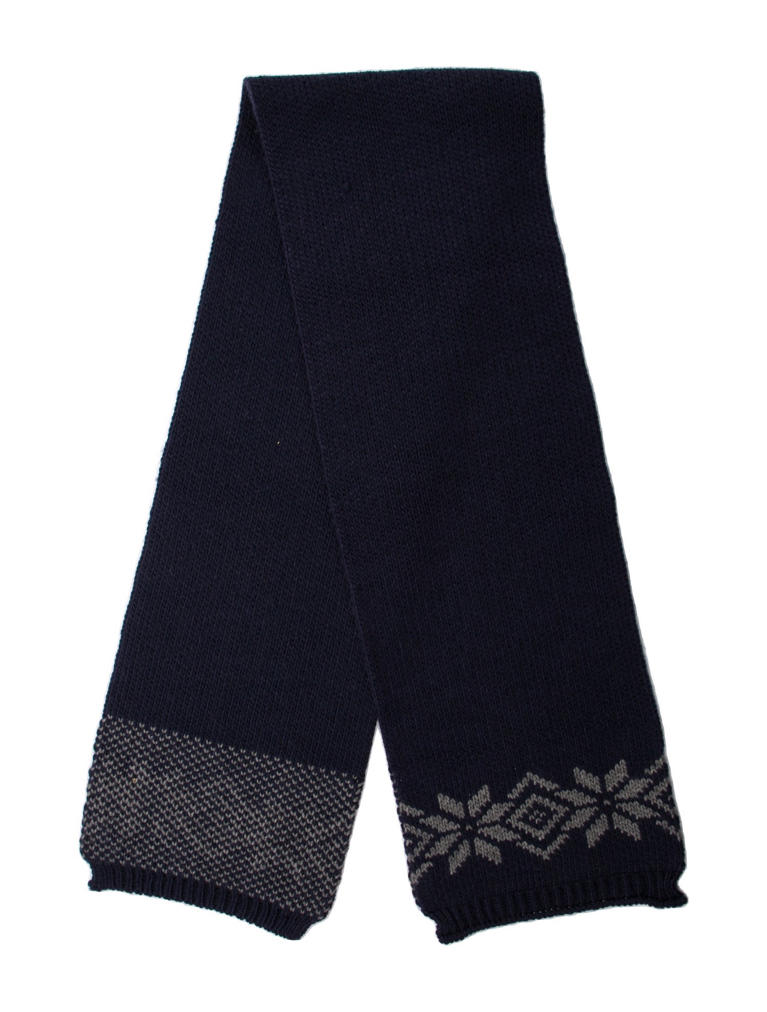 Moncler Wool Graphic Print Scarf