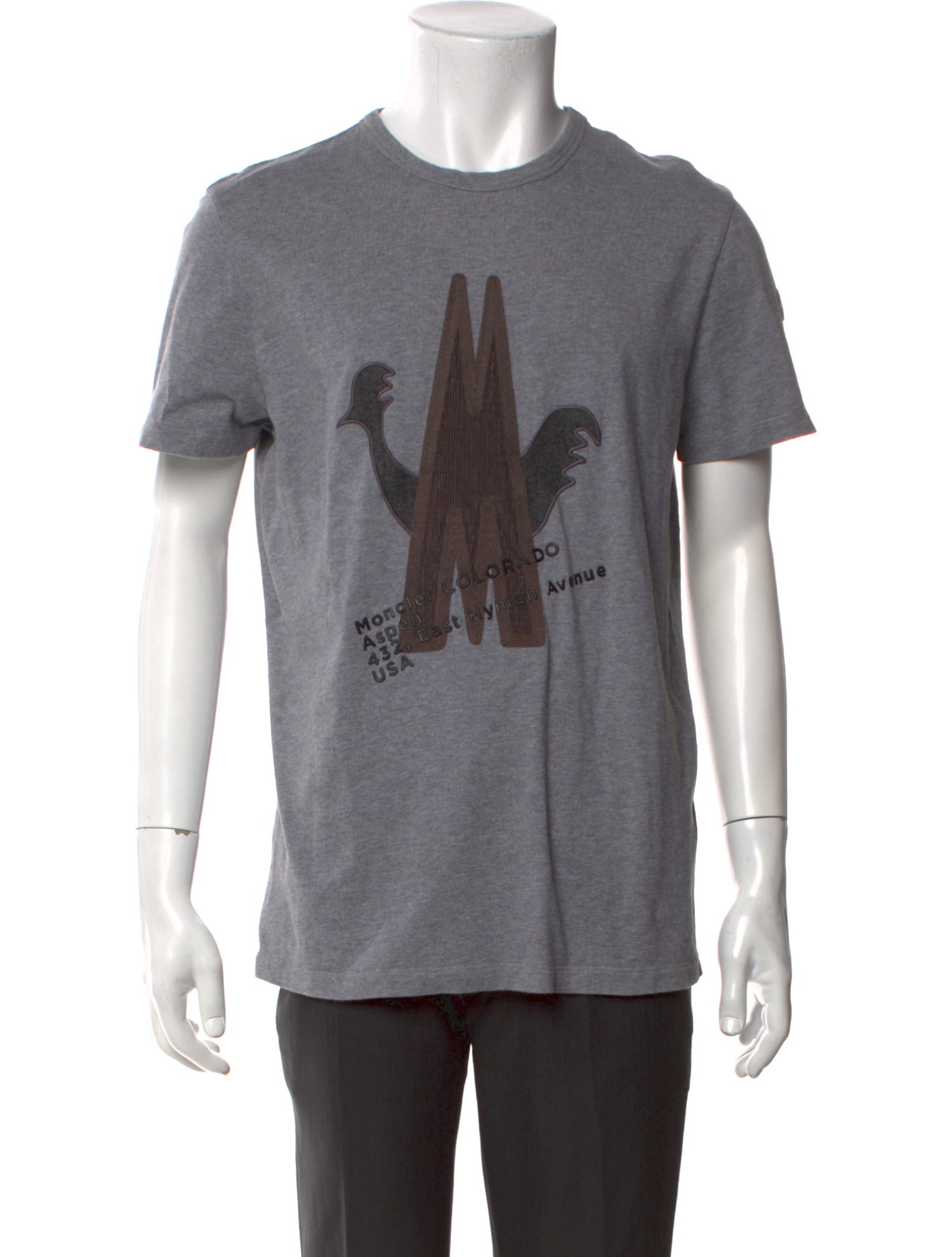 Moncler Graphic Print Short Sleeve Shirt