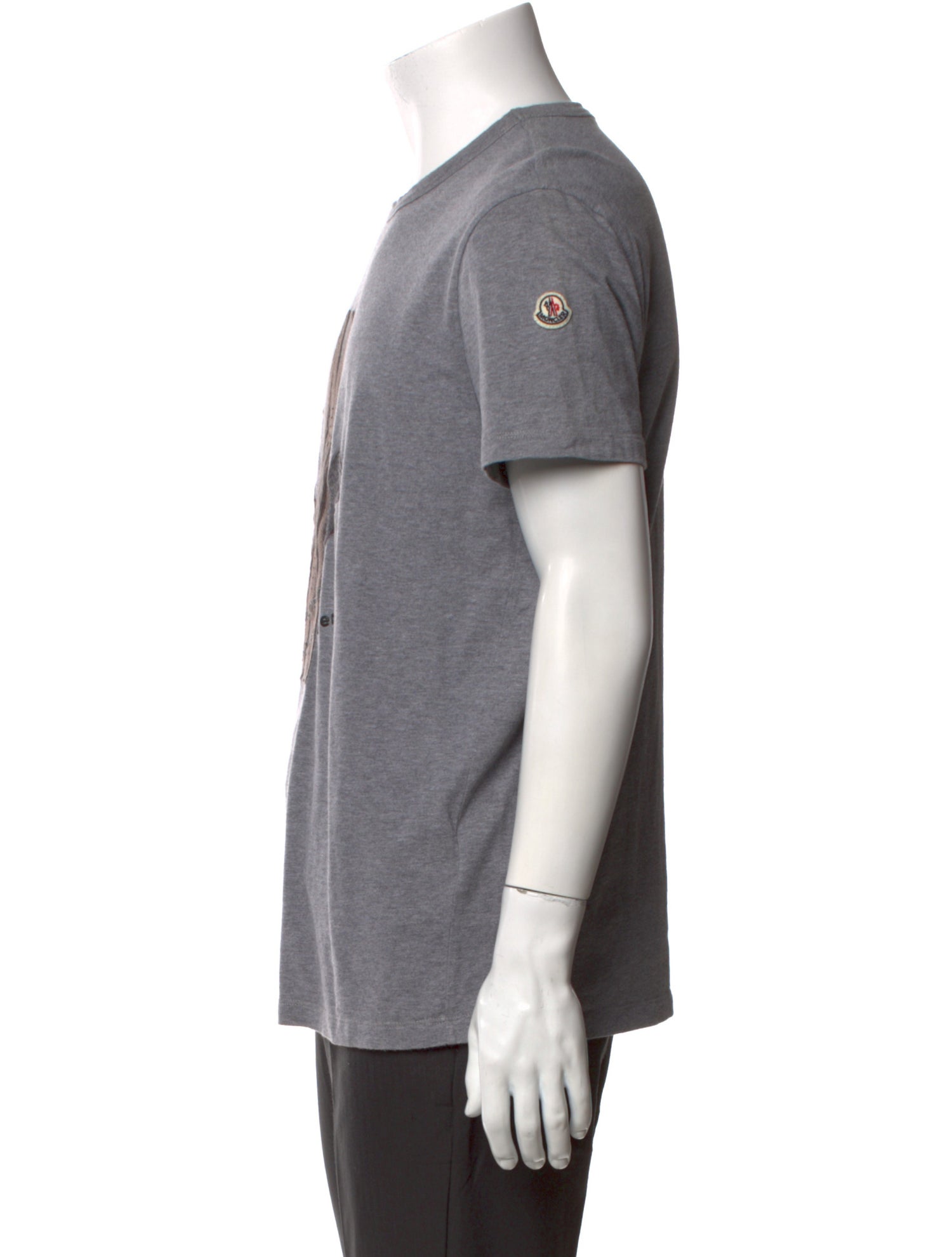 Moncler Graphic Print Short Sleeve Shirt