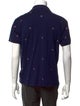 Moncler Printed Collar Polo Shirt