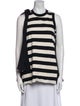 Moncler Striped Crew Neck Top