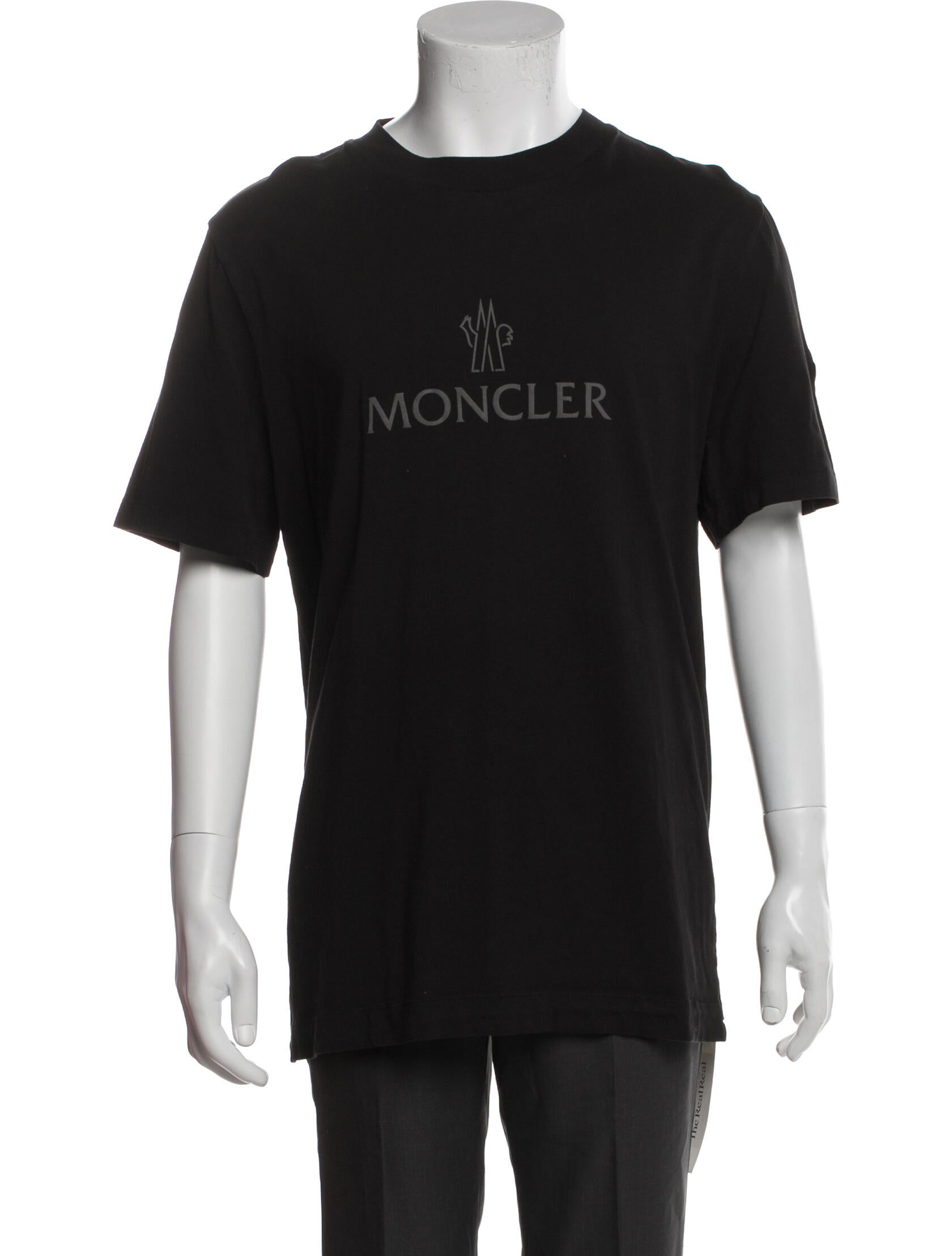 Moncler Graphic Print Crew Neck T-Shirt