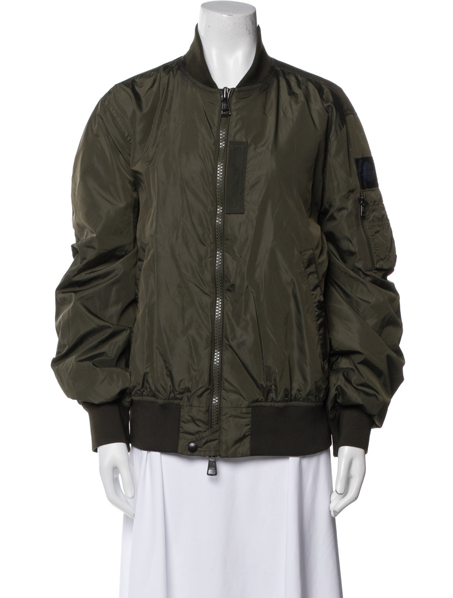 Moncler Nylon Bomber Jacket