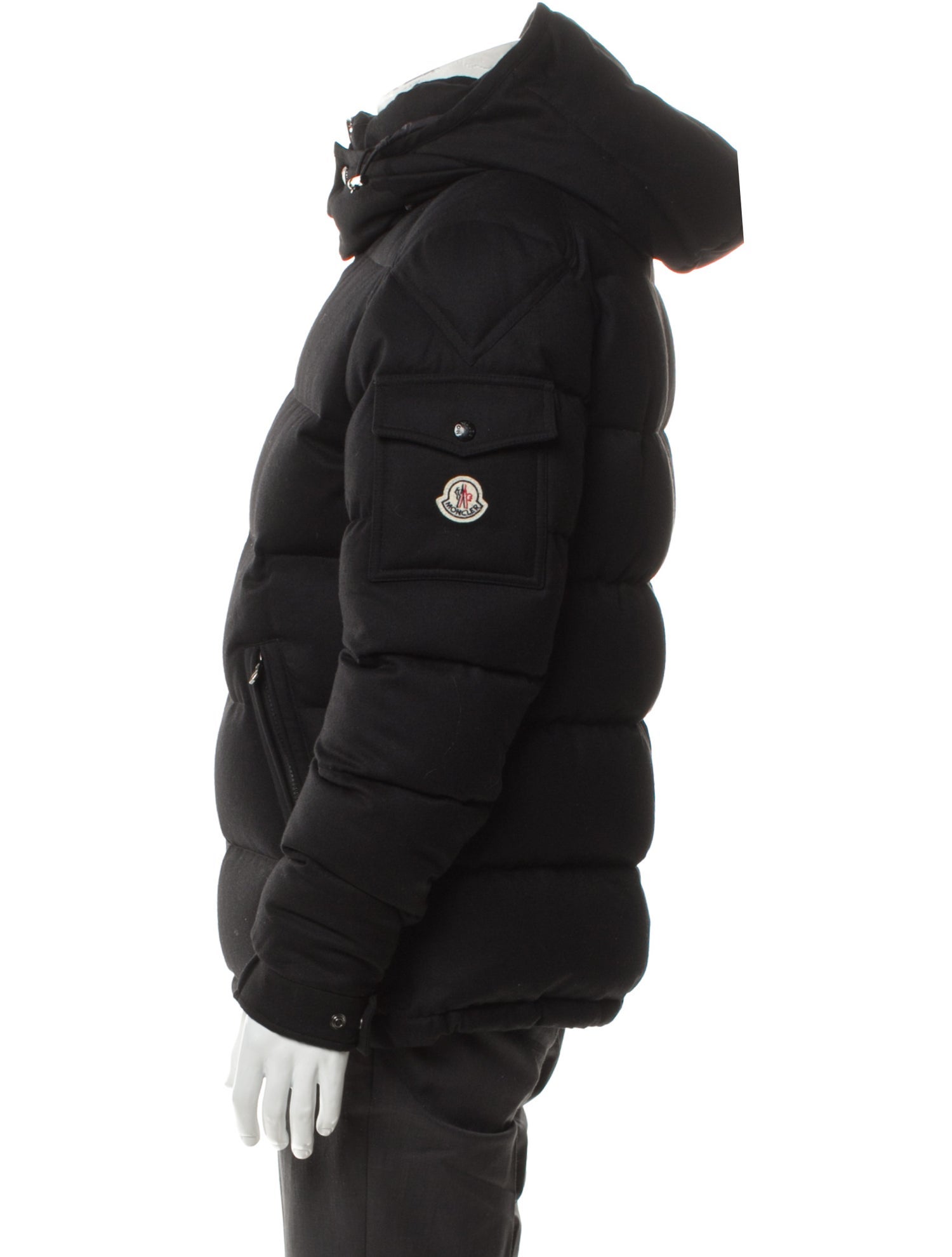 Moncler Wool Puffer Coat