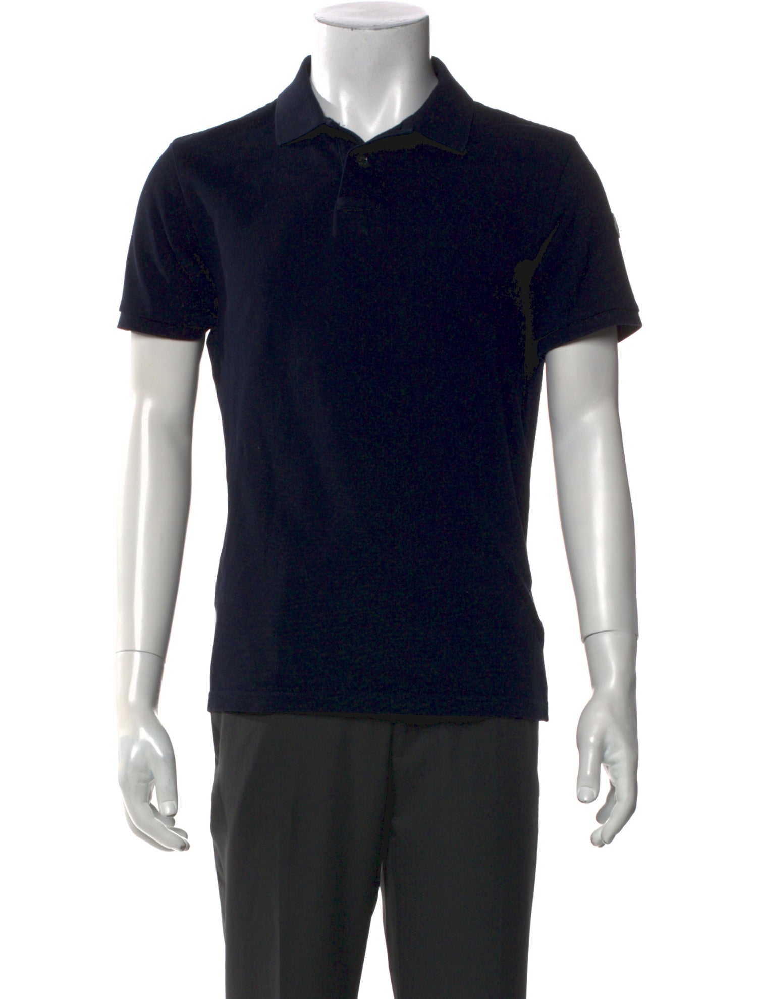 Moncler Collar Short Sleeve Polo Shirt