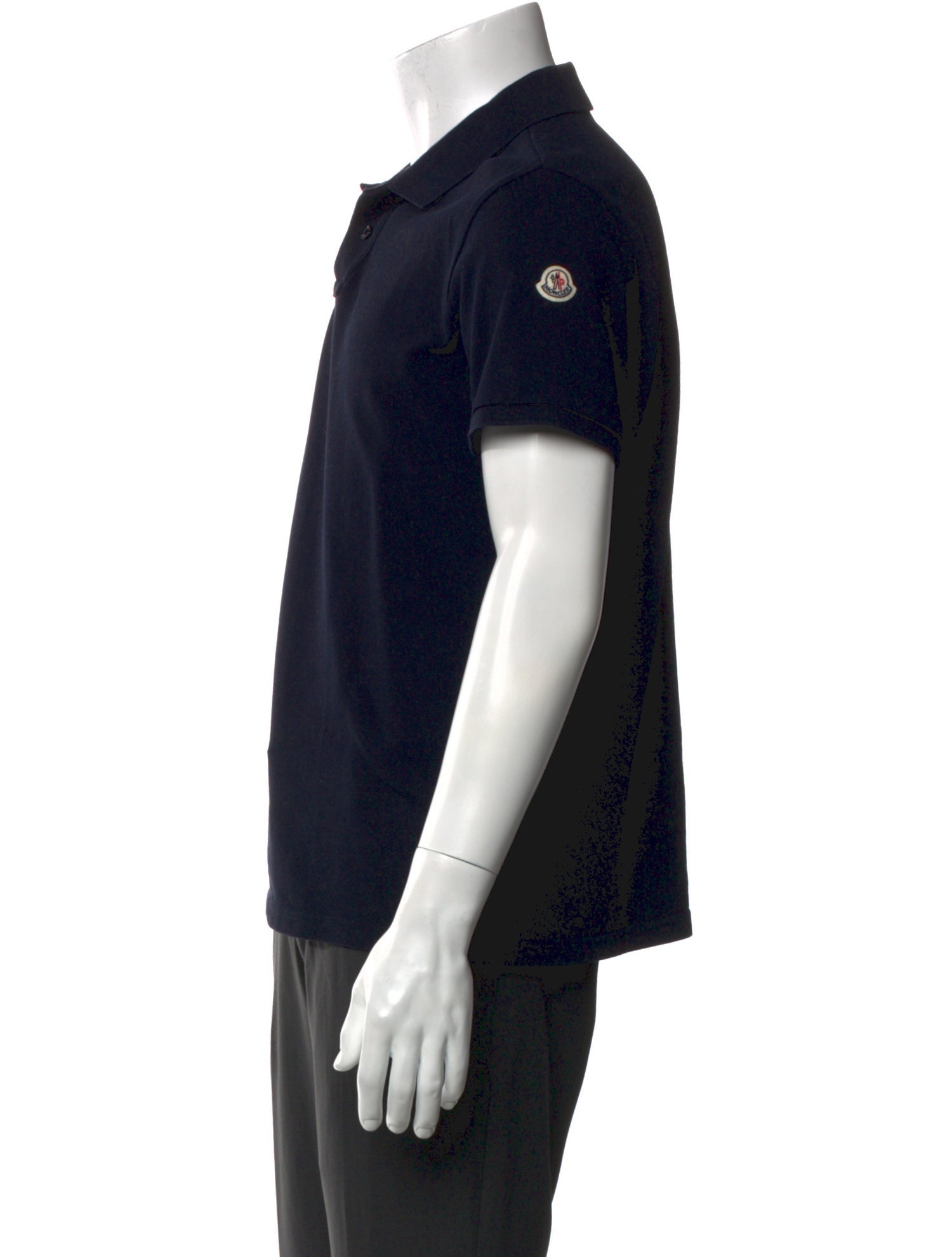 Moncler Collar Short Sleeve Polo Shirt