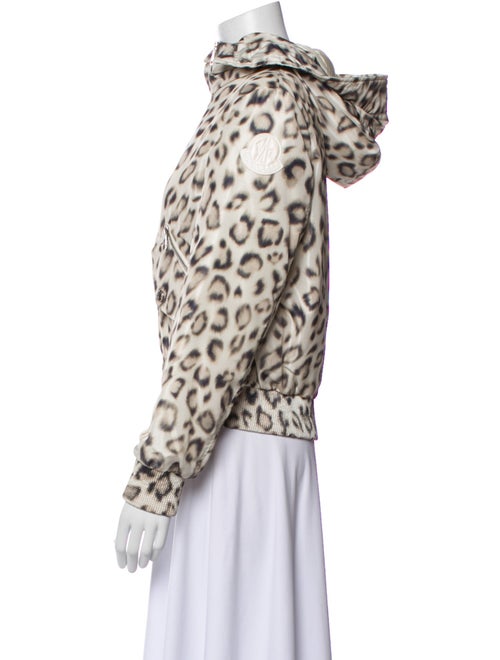 Moncler Animal Print Down Jacket