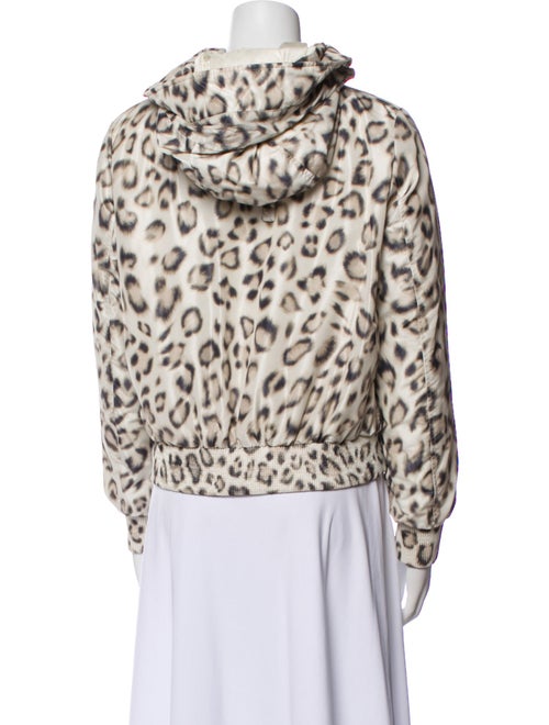 Moncler Animal Print Down Jacket