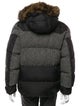 Moncler Virgin Wool Printed Puffer Coat