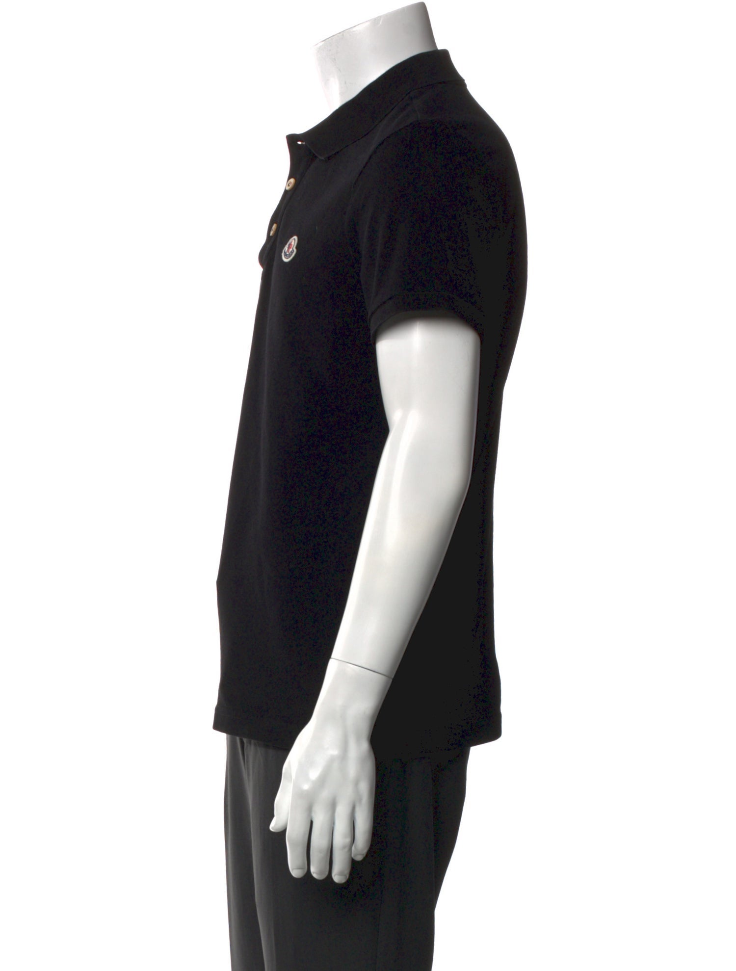 Moncler Collar Short Sleeve Polo Shirt