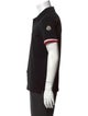 Moncler Collar Short Sleeve Polo Shirt
