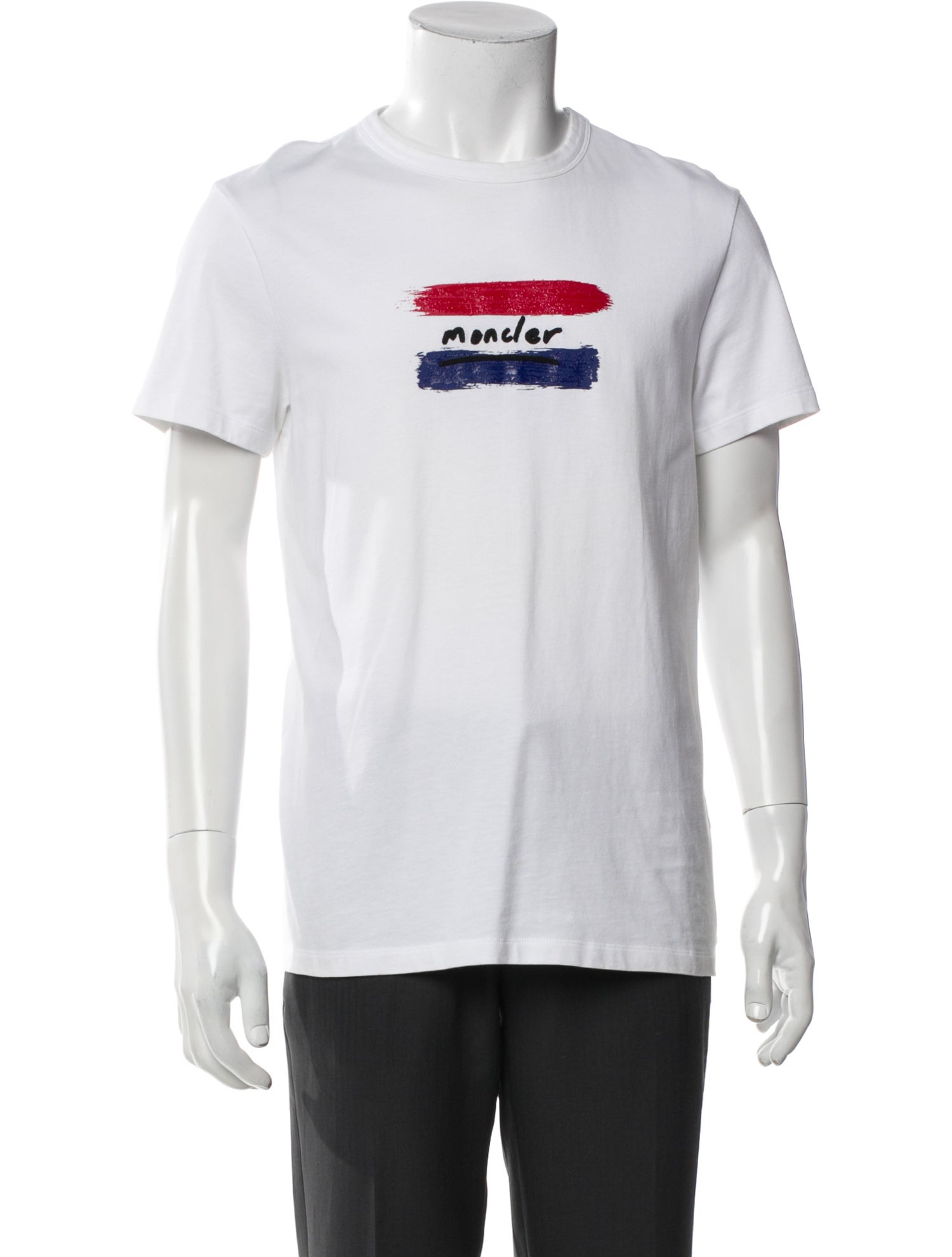 Moncler Graphic Print Crew Neck T-Shirt