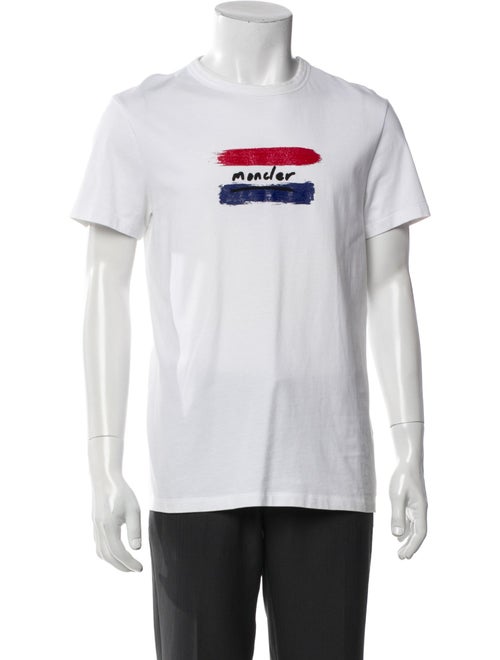 Moncler Graphic Print Crew Neck T-Shirt