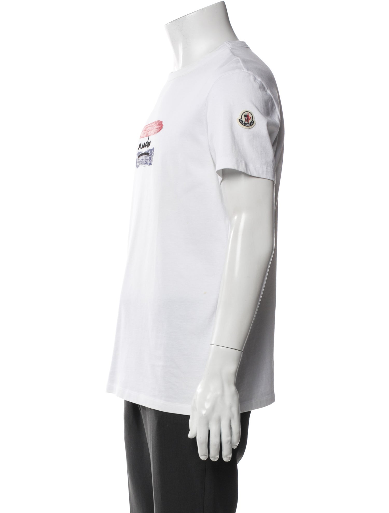 Moncler Graphic Print Crew Neck T-Shirt