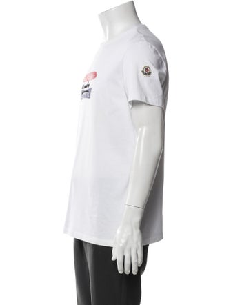 Moncler Graphic Print Crew Neck T-Shirt