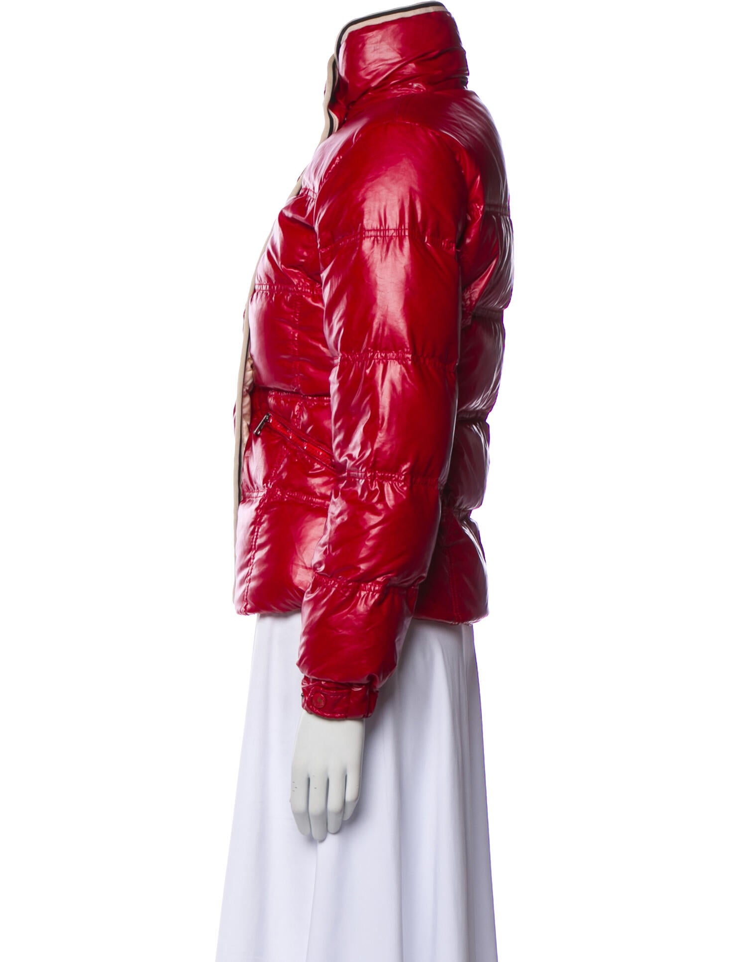 Moncler Down Biker Jacket