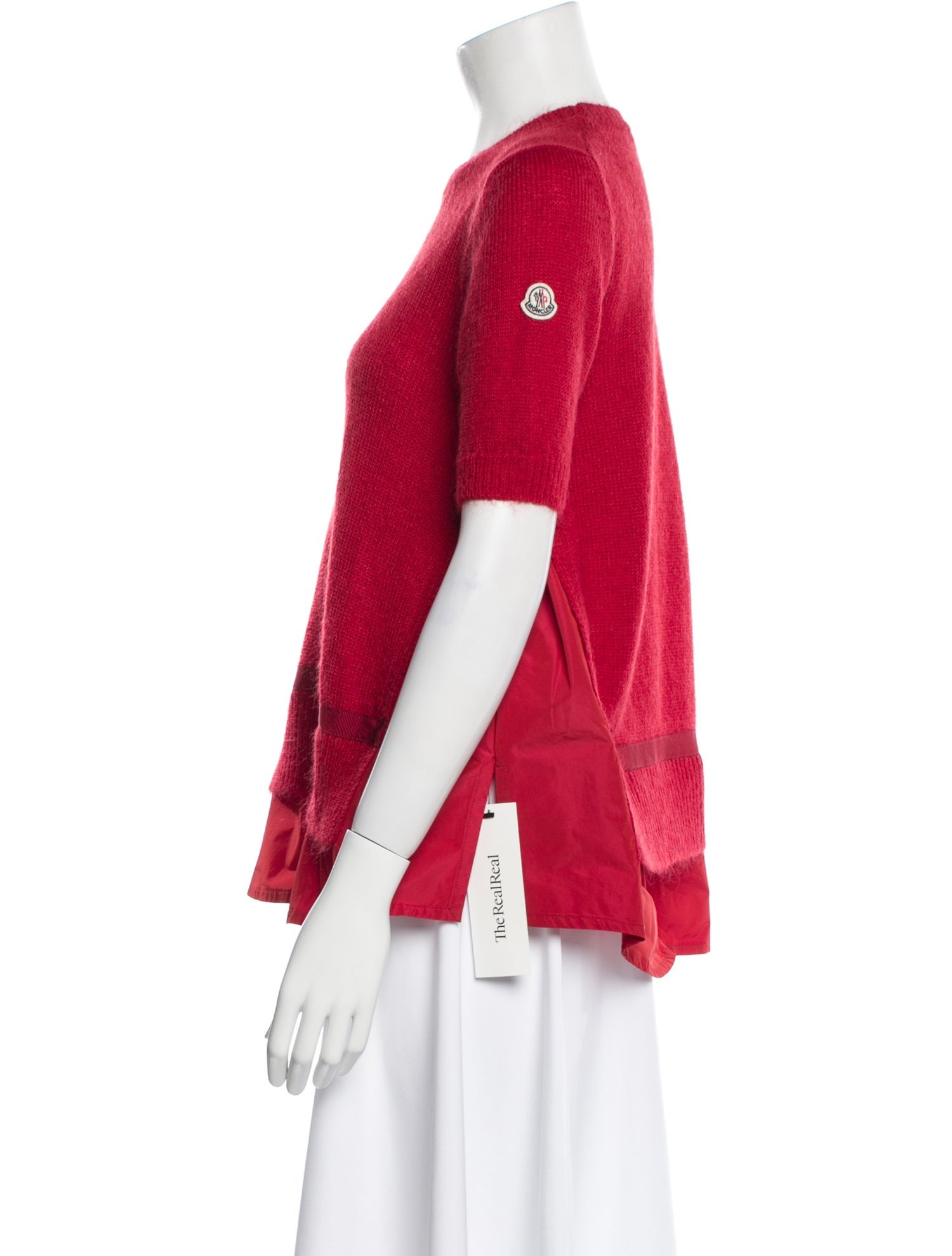 Moncler Wool Crew Neck Sweater