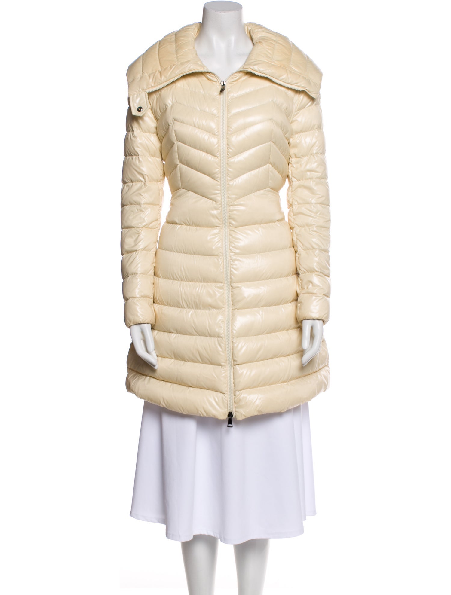 Moncler Nylon Down Coat