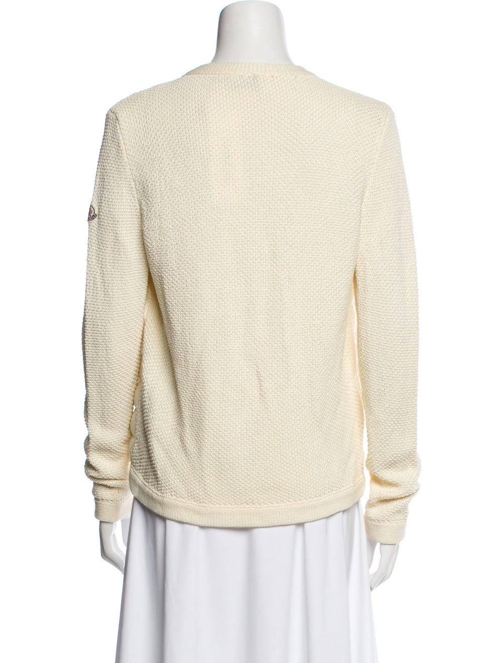 Moncler Down Jacket Neutrals Printed Collarless P… - image 3