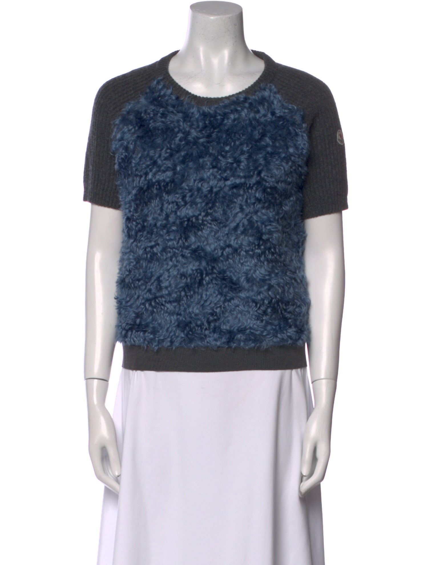Moncler Mohair Printed T-Shirt