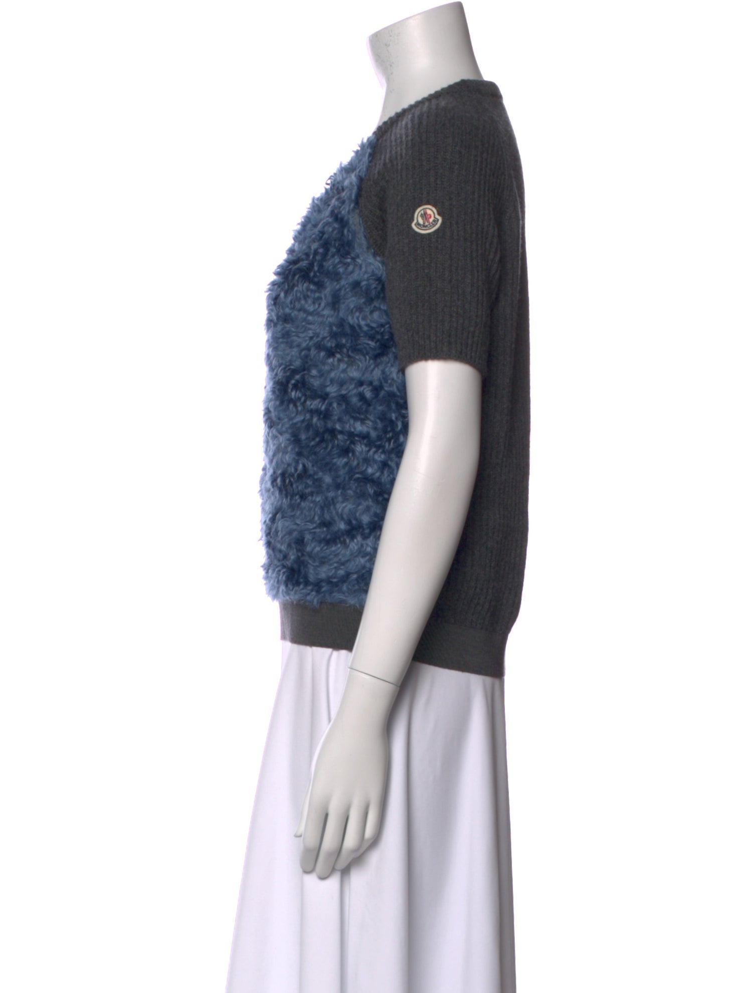 Moncler Mohair Printed T-Shirt