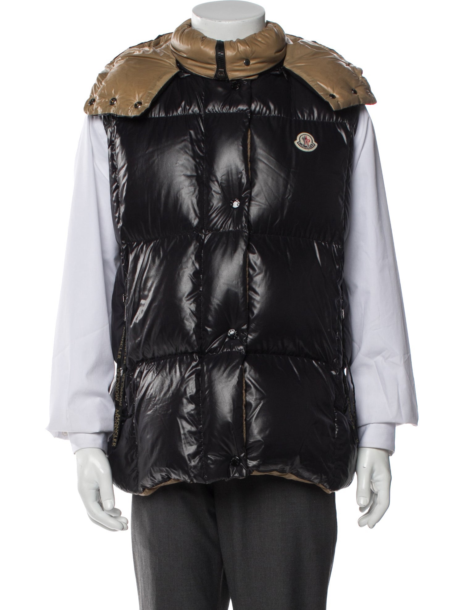 Moncler Colorblock Pattern Vest