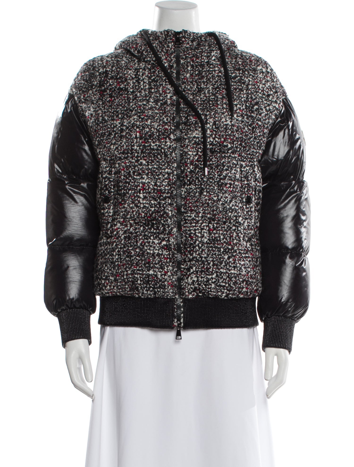 Moncler Printed Down Coat