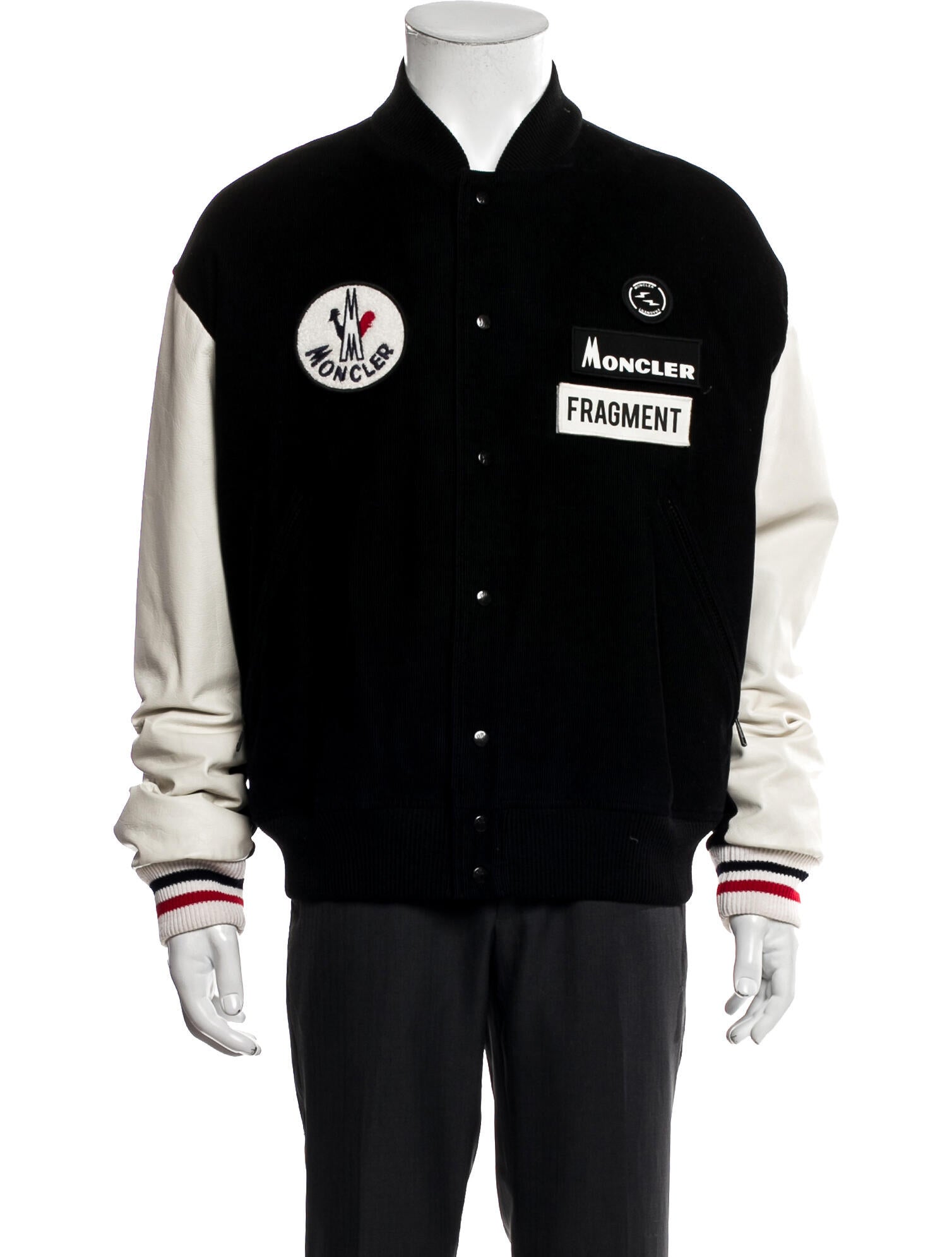 Moncler Graphic Print Varsity Jacket