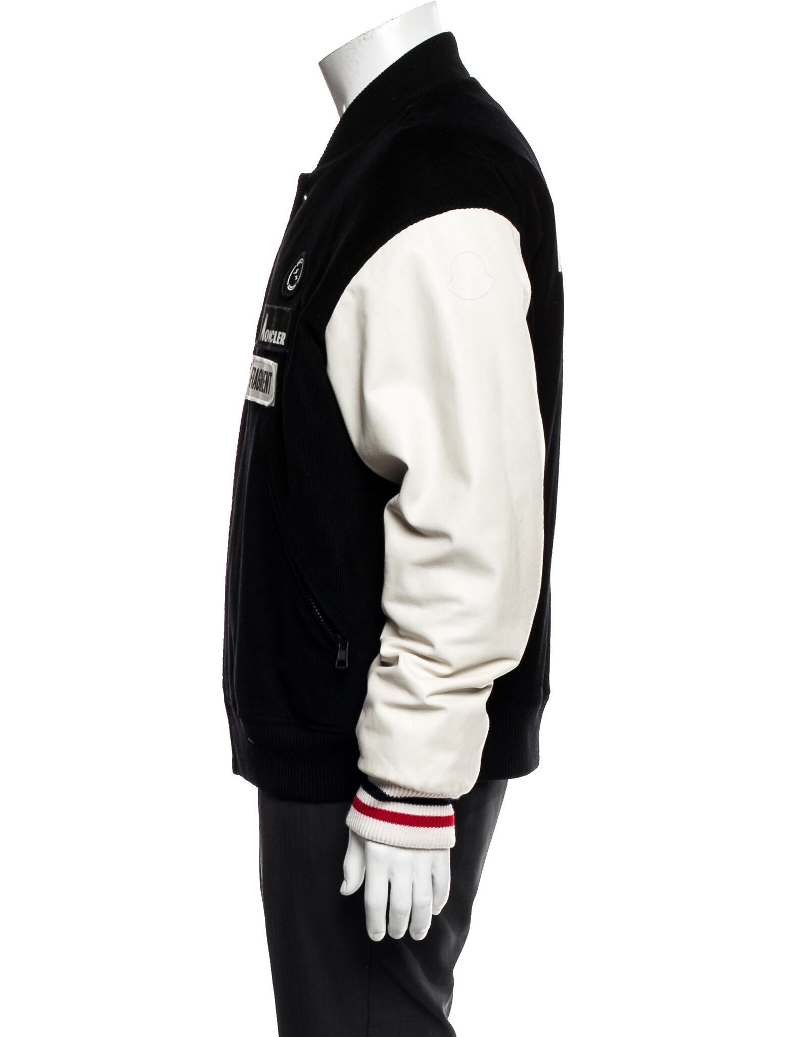 Moncler Graphic Print Varsity Jacket
