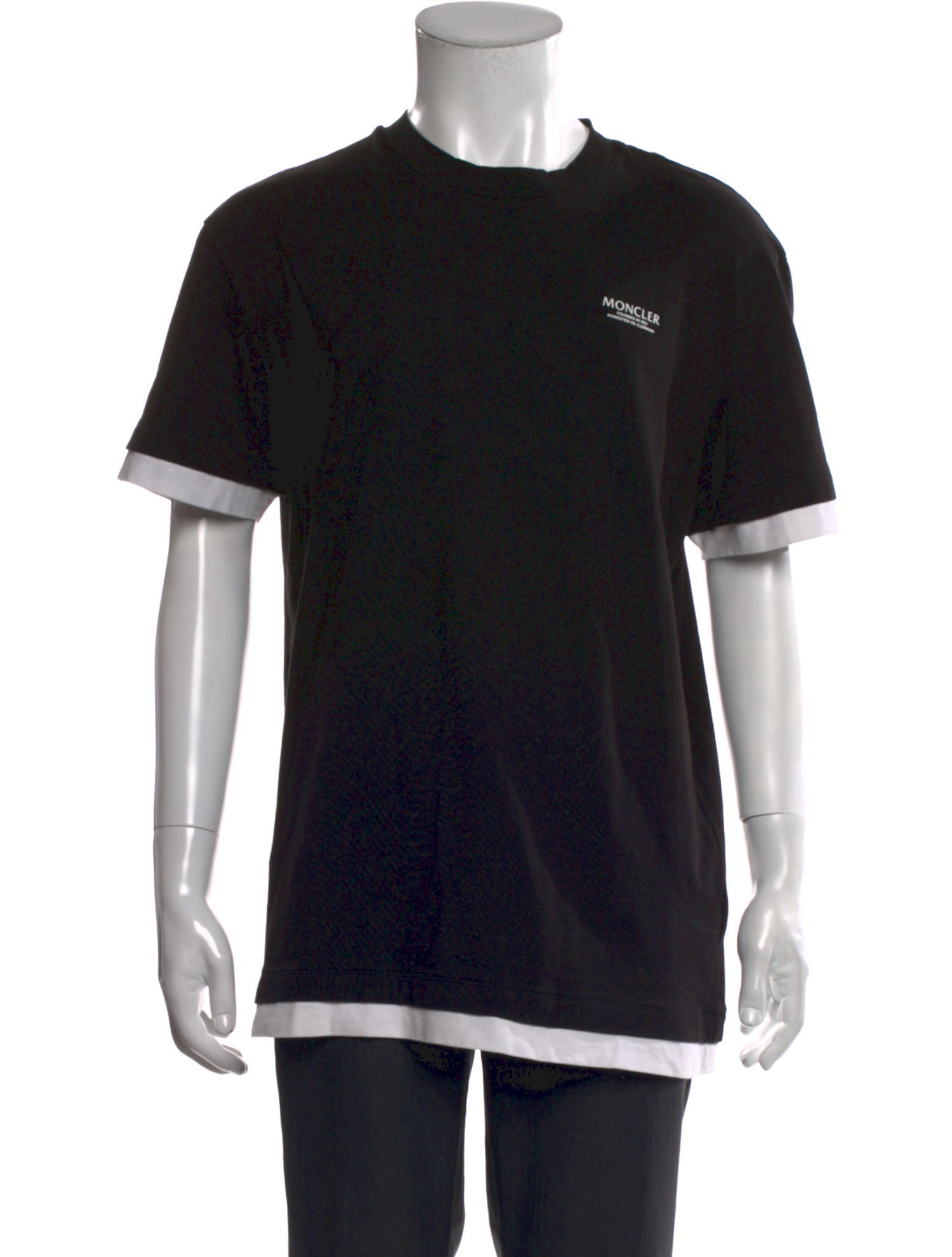 Moncler Graphic Print Crew Neck T-Shirt