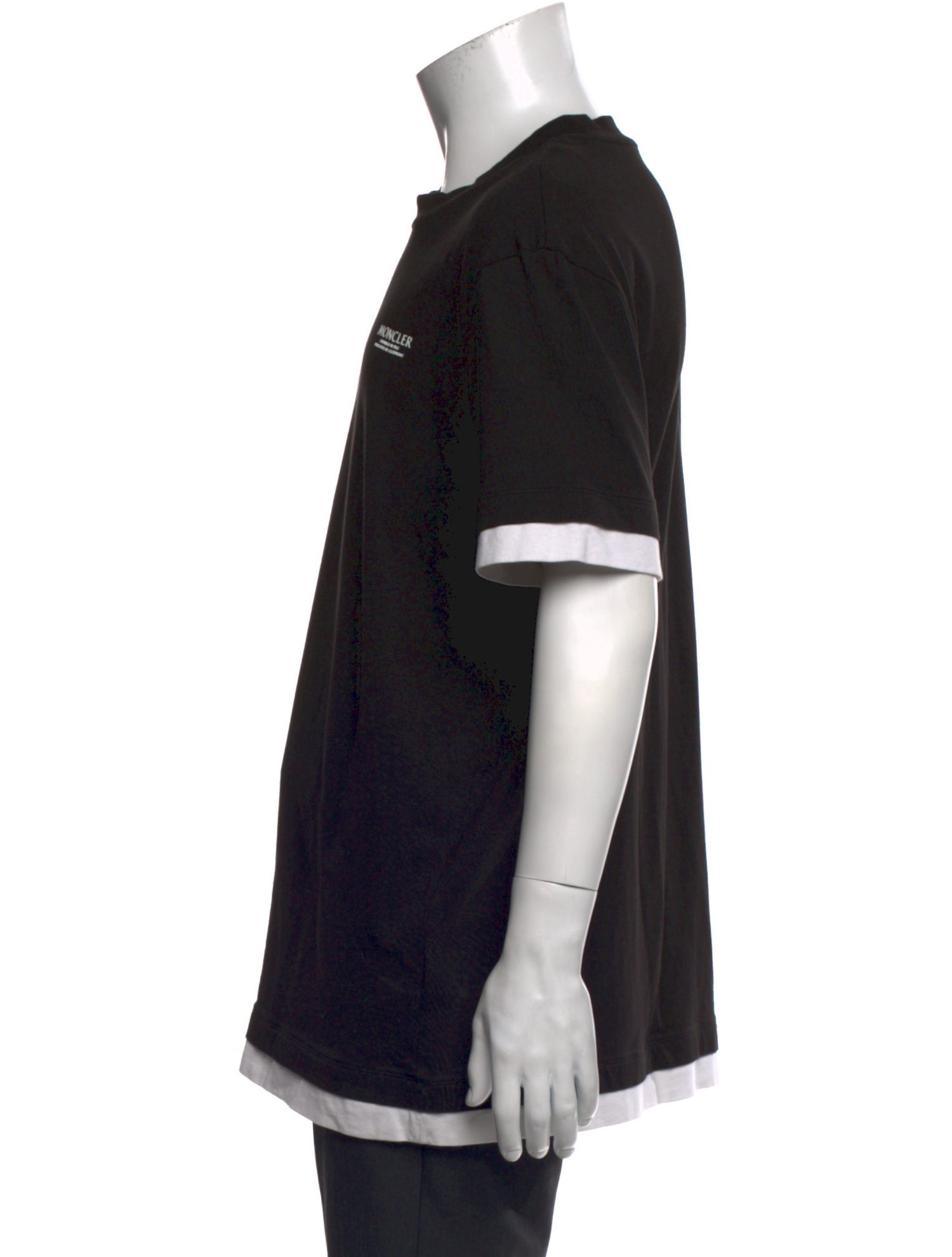 Moncler Graphic Print Crew Neck T-Shirt