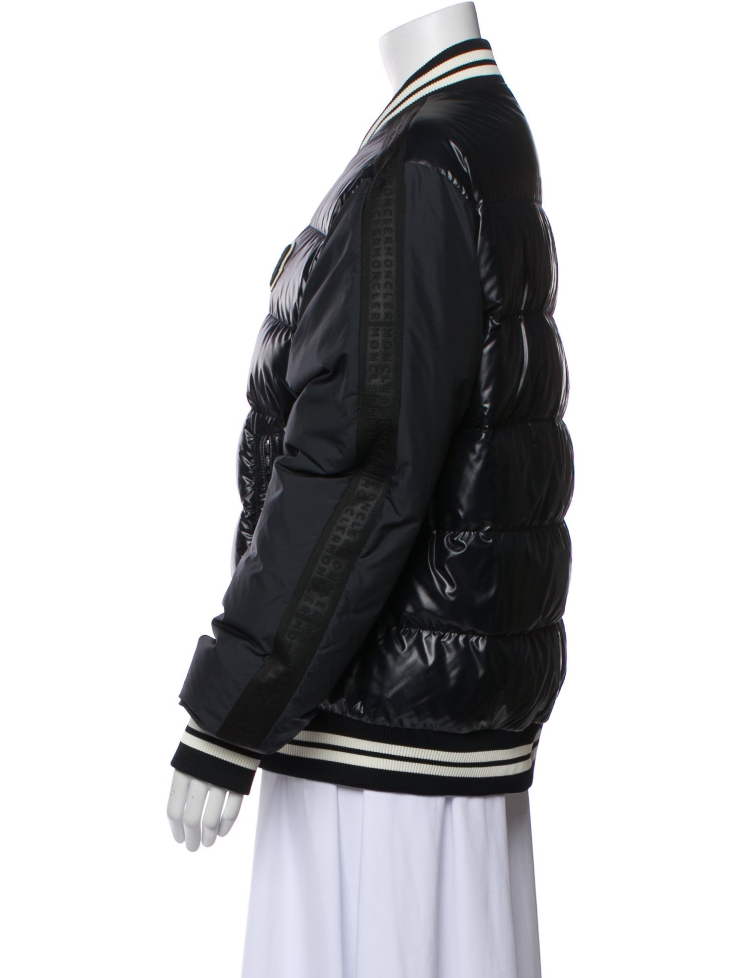 Moncler Virgin Wool Bomber Jacket