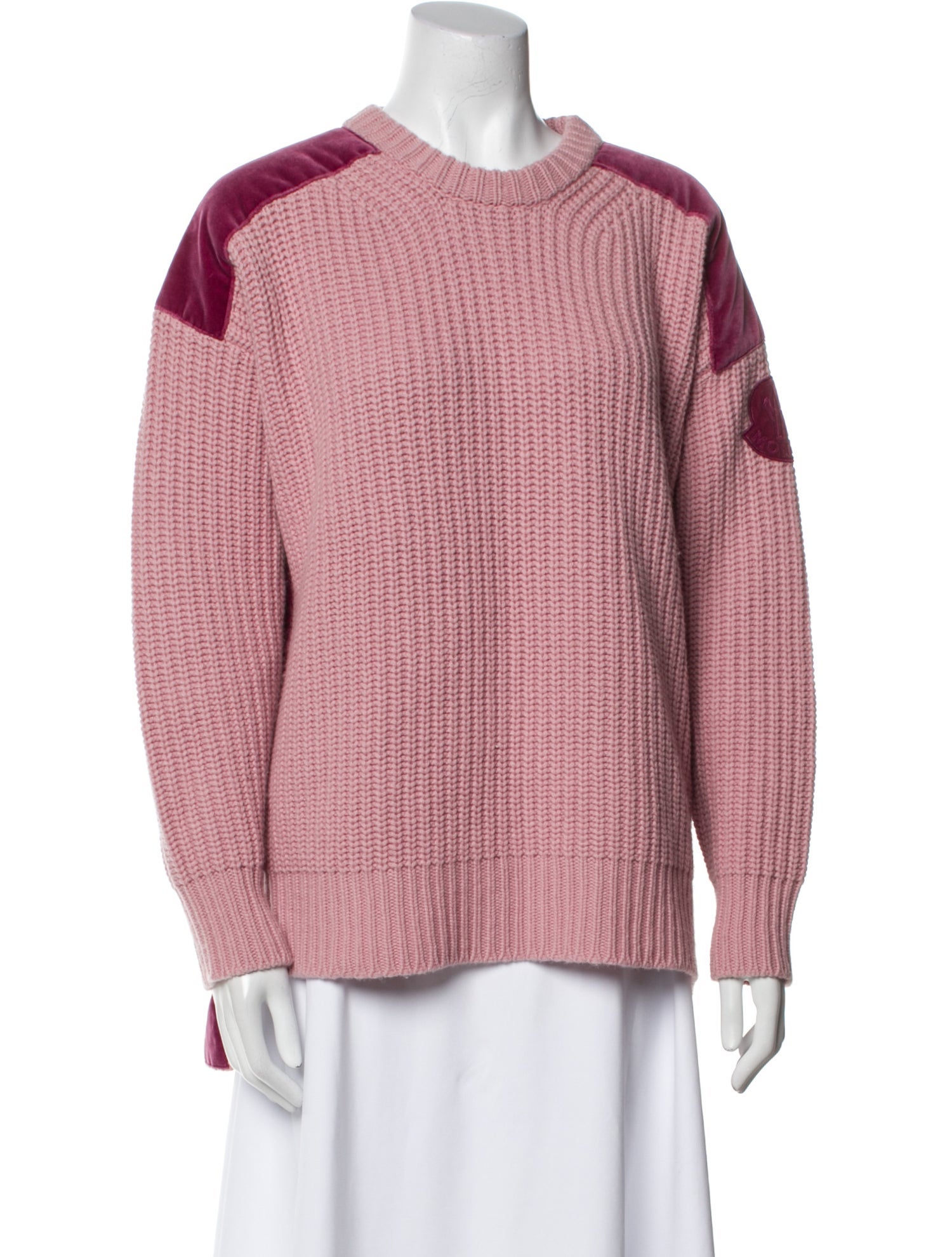Moncler Wool Crew Neck Sweater